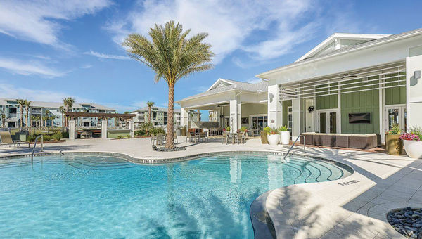 Airbnb and Niido partnered on this Orlando apartment complex.