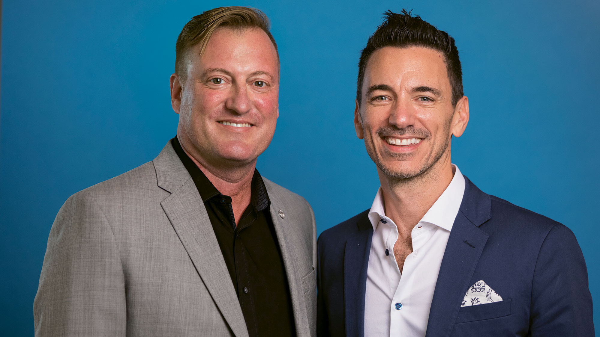 Dan Burke (left) and Mike Salvadore joined forces to start 58 Stars.