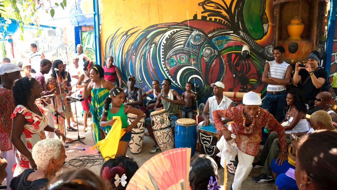 Musical performances are part of daily life in Havana.