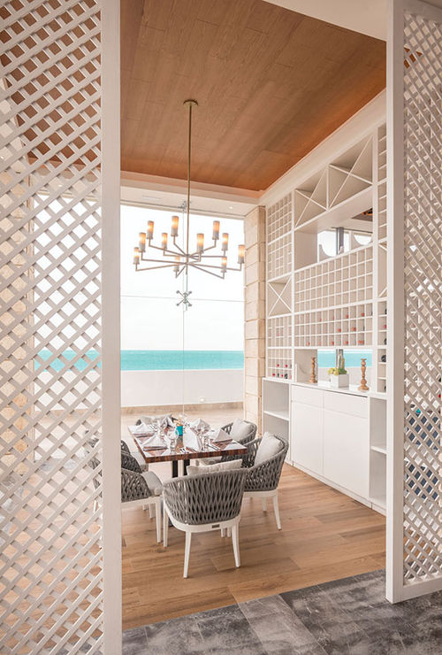 Olios restaurant at the Haven serves Mediterranean fare in a tranquil setting. Olios restaurant at the Haven serves Mediterranean fare in a tranquil setting.