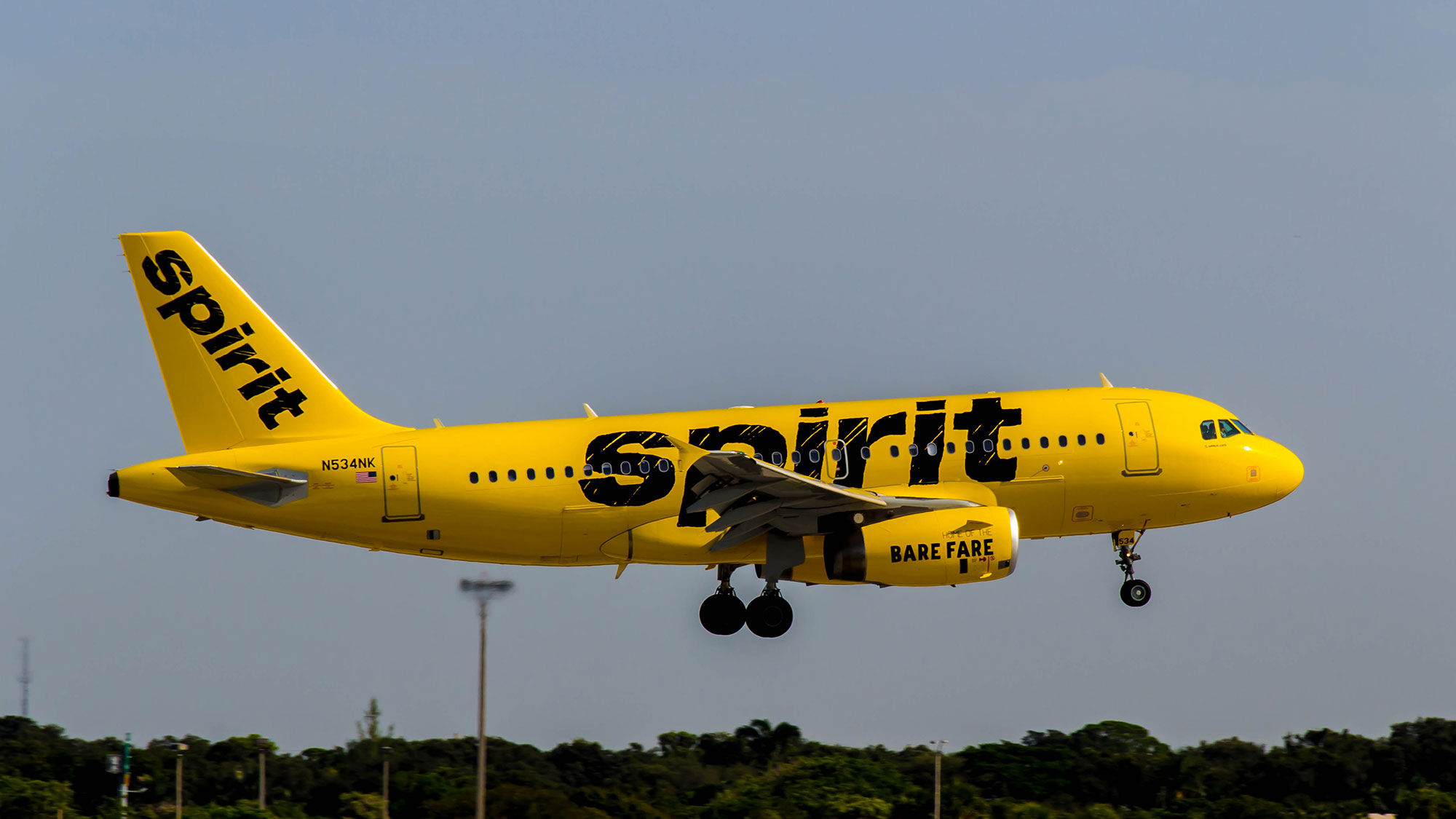 Spirit Airlines canceled 35% of its scheduled flights Monday following cancellations of 19% of its schedule Sunday, according to FlightAware.
