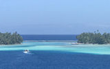 Paul Gauguin Cruises' private island off Taha'a, Motu Mahana.