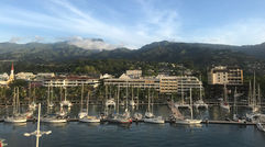 The port of Papeete, Tahiti, home base for the Paul Gauguin.