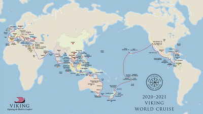 Viking world cruise to include Hawaii