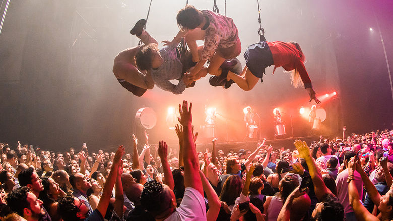 "Fuerza Bruta" is heading to the Excalibur, where it will invite visitors inside its sensory carnival.
