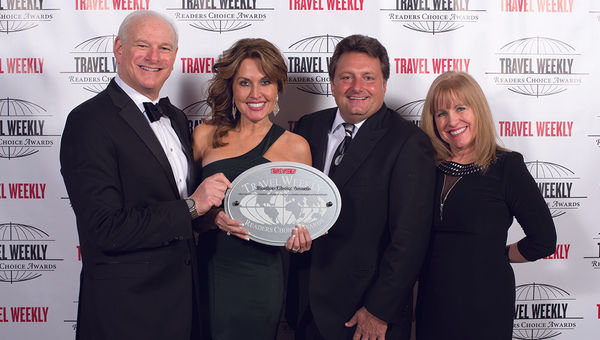Howard Tanenbaum, Andrea Wright, Kevin Froemming and Karen Callahan of Playa Hotels and Resorts.