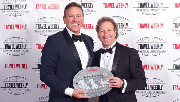 Vic Kerckhoff and Dave Hilfman of United Airlines.