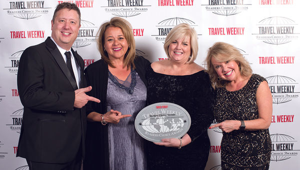 Scott Jordan, Norma Dean, Kristen Shovlin and  Laurie Miles of Delta Air Lines.