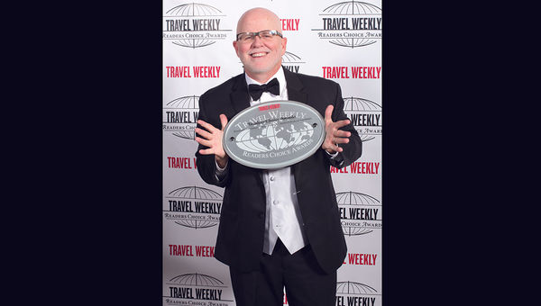 Robert Needs of Sabre, winner of the GDS category.