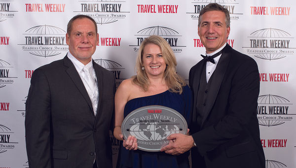 Daniel Durazo, Ashley McLaughlin and Tom Trotta of Allianz.