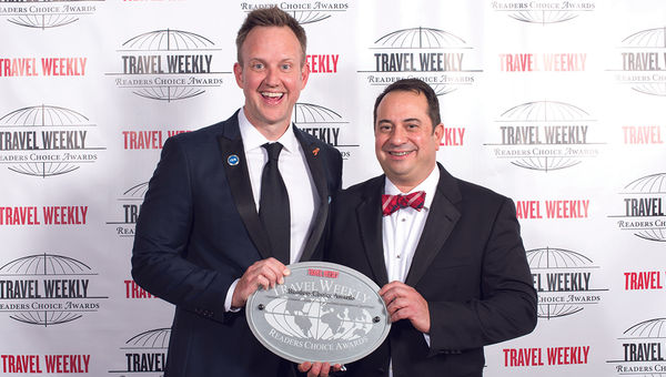 John Chernesky and Anthony Viciana of Princess Cruises.