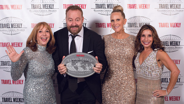 Vicki Freed, Nick Weir, Christi Coachman and Joanne Schimelman of Royal Caribbean International.