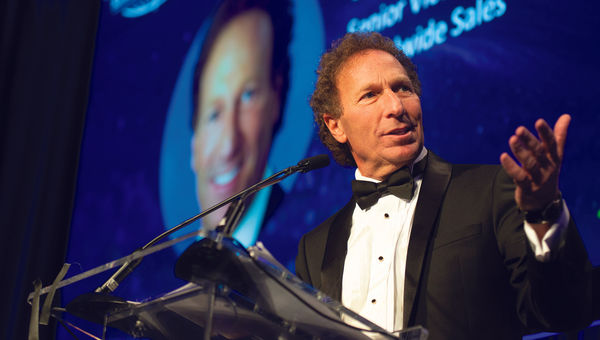 Dave Hilfman at the Readers Choice Awards ceremony.