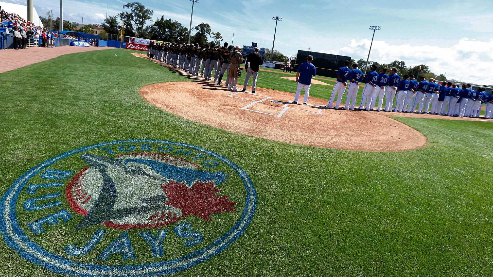 The Toronto Blue Jays have made Dunedin their Spring Training base since their inception in 1977.