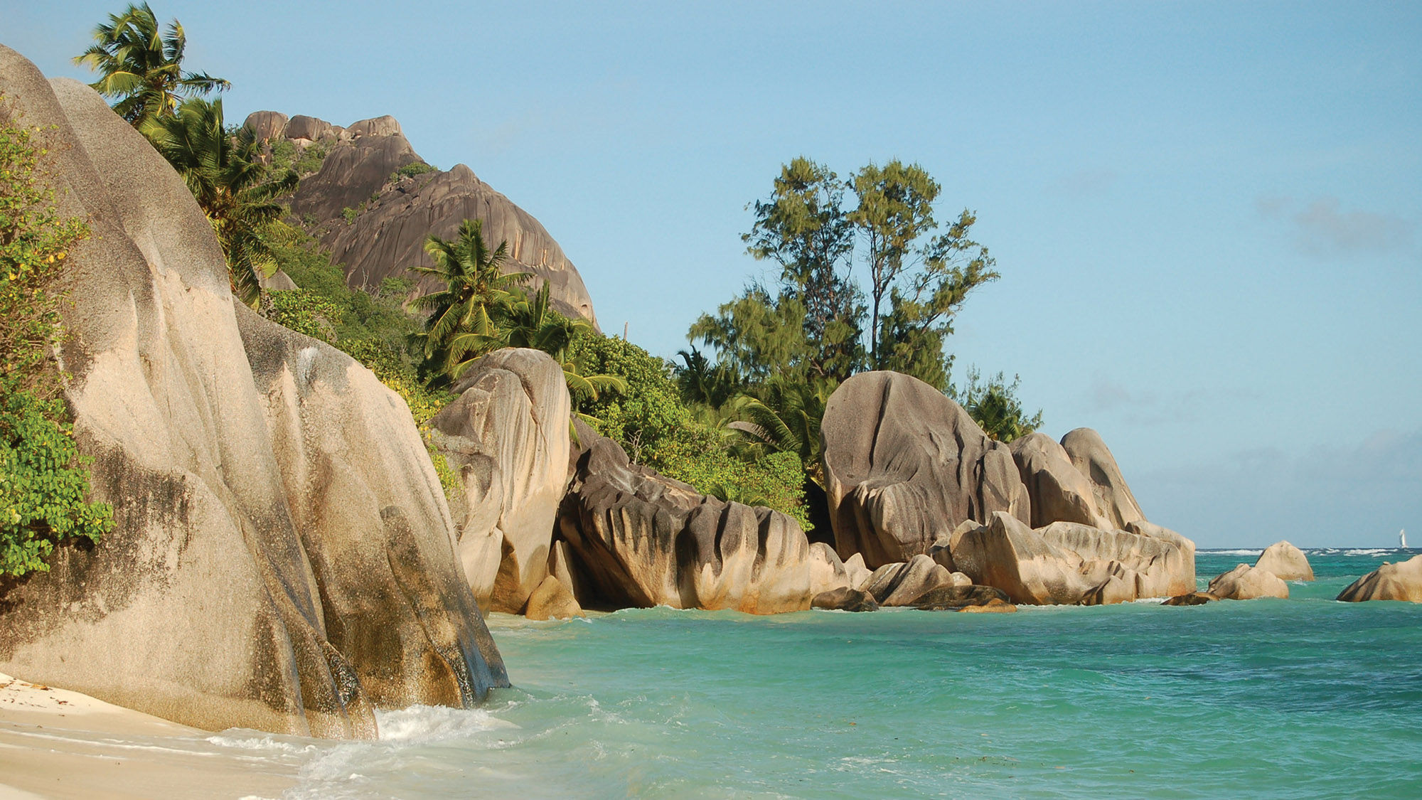 Anse Source d'Argent on La Digue Island, Seychelles.