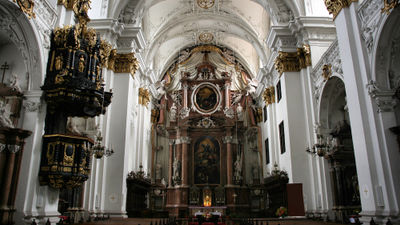 The Old Cathedral in Linz.