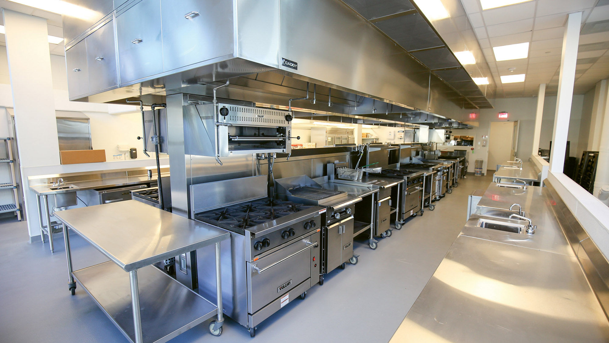 The Emeril Lagasse Foundation Culinary Lab at the New Orleans Culinary & Hospitality Institute.