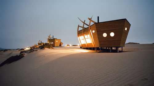 The Shipwreck Lodge on Namibia's Skeleton Coast opened last year. The Shipwreck Lodge on Namibia's Skeleton Coast opened last year.