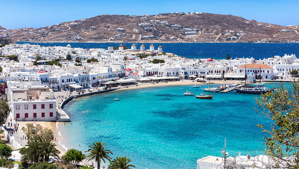 Mykonos is one of Celestyal Cruises' destinations. Mykonos is one of Celestyal Cruises' destinations.