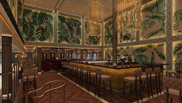 A new area for Carnival will be the French Quarter on Deck 6 aft. It will include a jazz club with live entertainment and handcrafted drinks. A new area for Carnival will be the French Quarter on Deck 6 aft. It will include a jazz club with live entertainment and handcrafted drinks.
