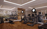 The Mekong Jewel's gym.