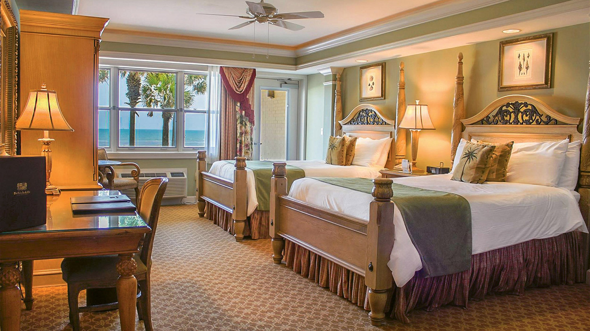 A deluxe oceanfront room at the Ponte Vedra Inn & Club.