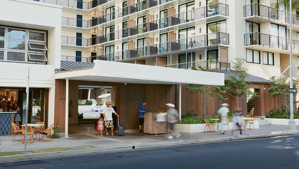 The Surfjack Hotel & Swim Club was redeveloped by the team behind the White Sands Hotel. The Surfjack Hotel & Swim Club was redeveloped by the team behind the White Sands Hotel.