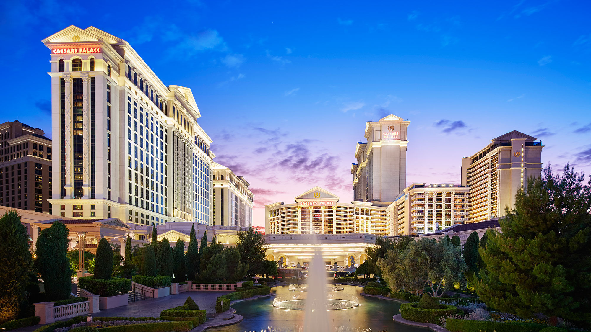 Caesars Palace in Las Vegas is the flagship of Caesars Entertainment.