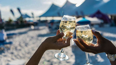 Cocoa Beach Uncorked takes place on the sands of Alan Shepard Park.