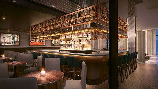 Hotel Distil, which is set to open in Louisville later this year, will feature more than 100 bourbons at its steakhouse.