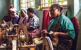 The Nanyuki Spinners and Weavers train poor, widowed and single mothers to knit and weave.