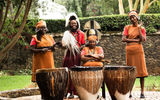 The Mount Kenya Safari Club is situated on the equator, and every stay begins with an equatorial welcome ceremony.