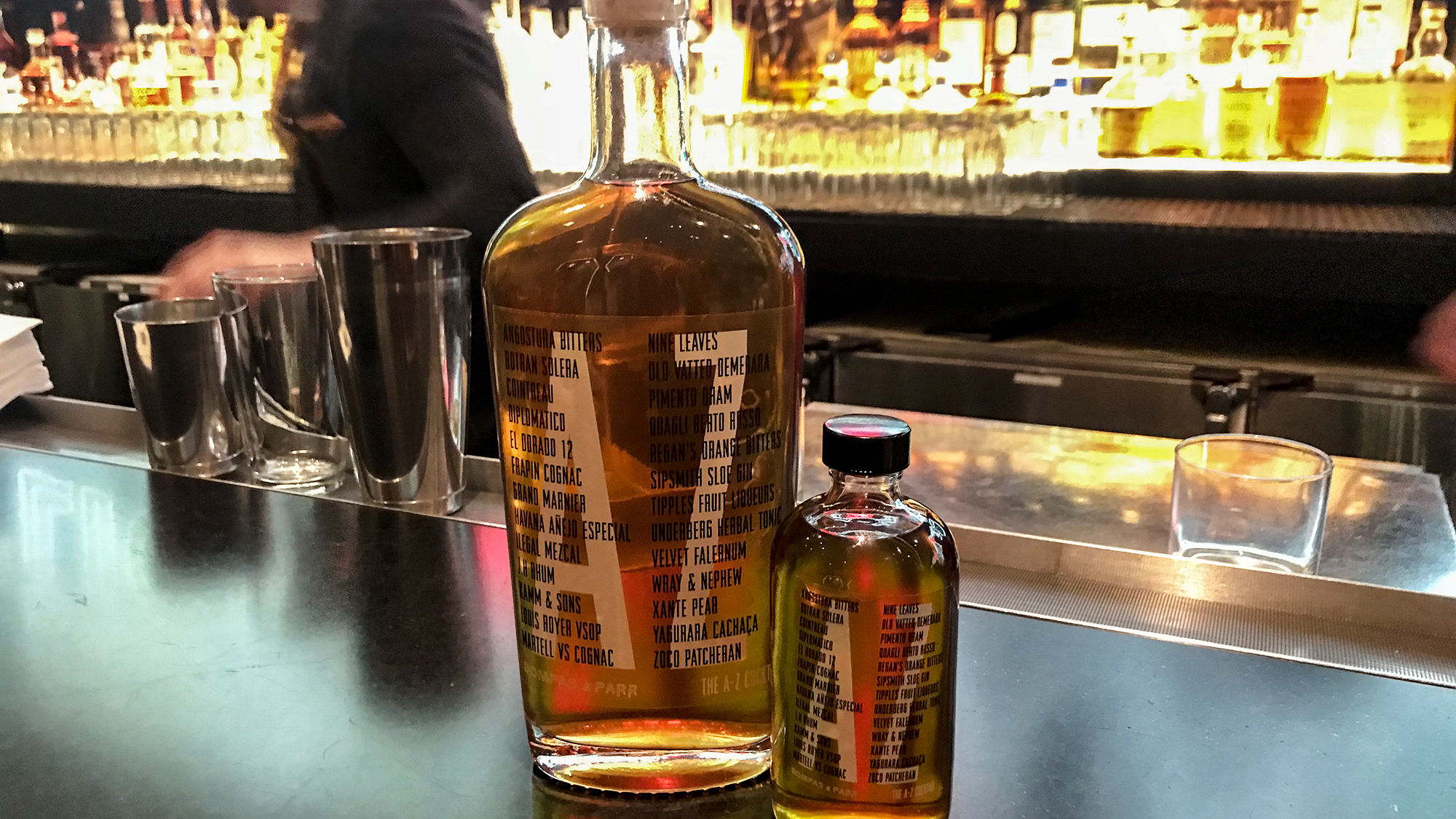From A to Z: One hotel bar's new drink includes 26 ingredients
