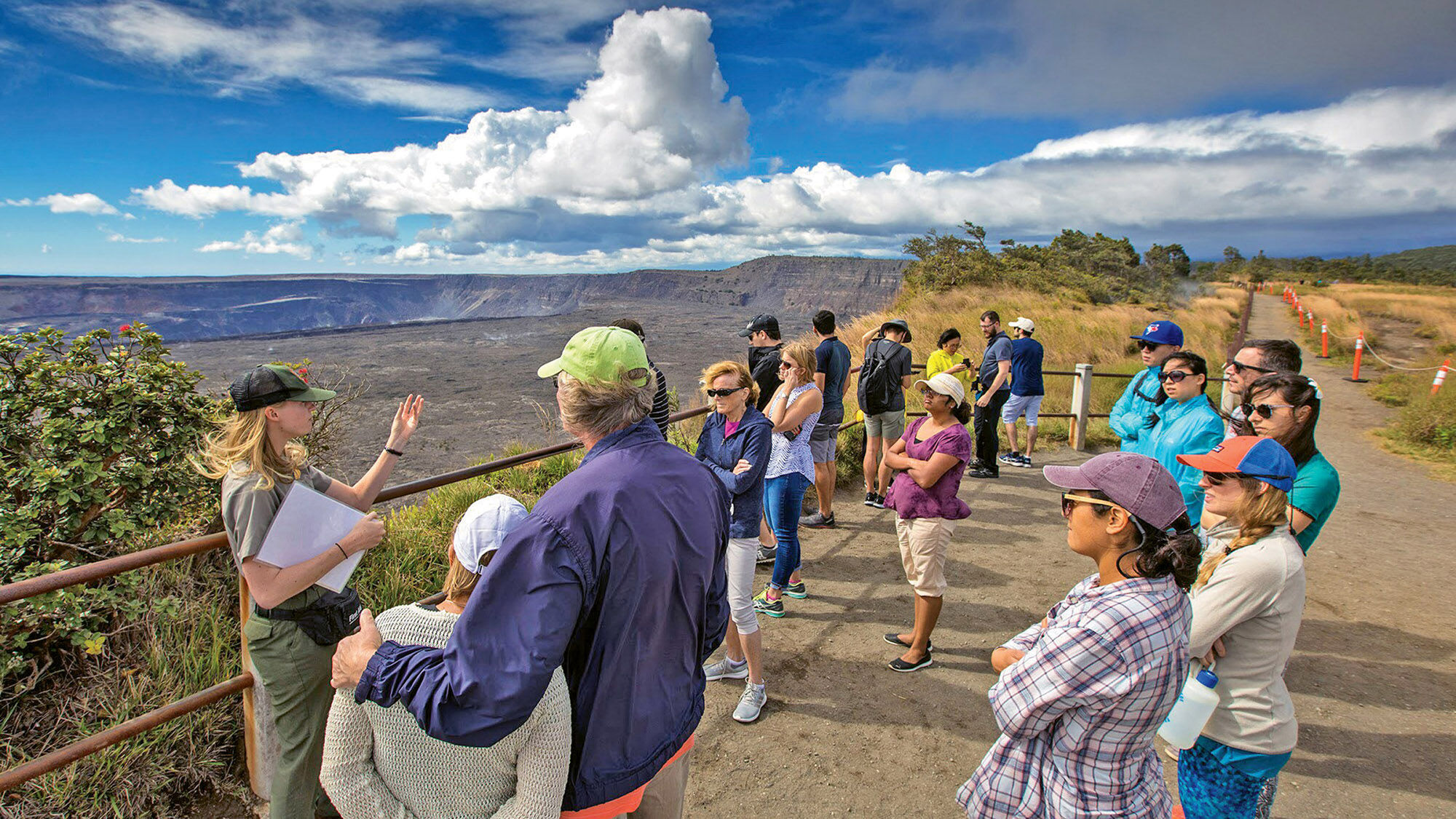 Hawaii Volcanoes National Park is bringing trails and services back online as it rebounds from its closure.