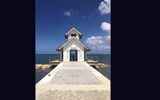Sandals Montego Bay features a new over-water wedding chapel.