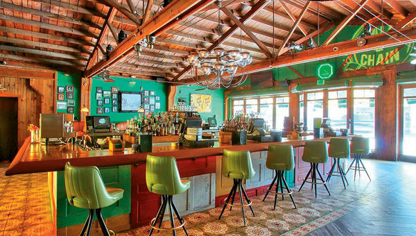 The Ball & Chain lounge’s interior. The lounge dates to the 1930s. The Ball & Chain lounge’s interior. The lounge dates to the 1930s.
