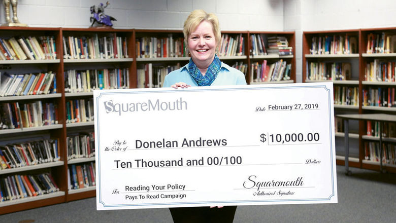 Consumer economics teacher Donelan Andrews says she reads every contract she signs. That habit helped her win $10,000.