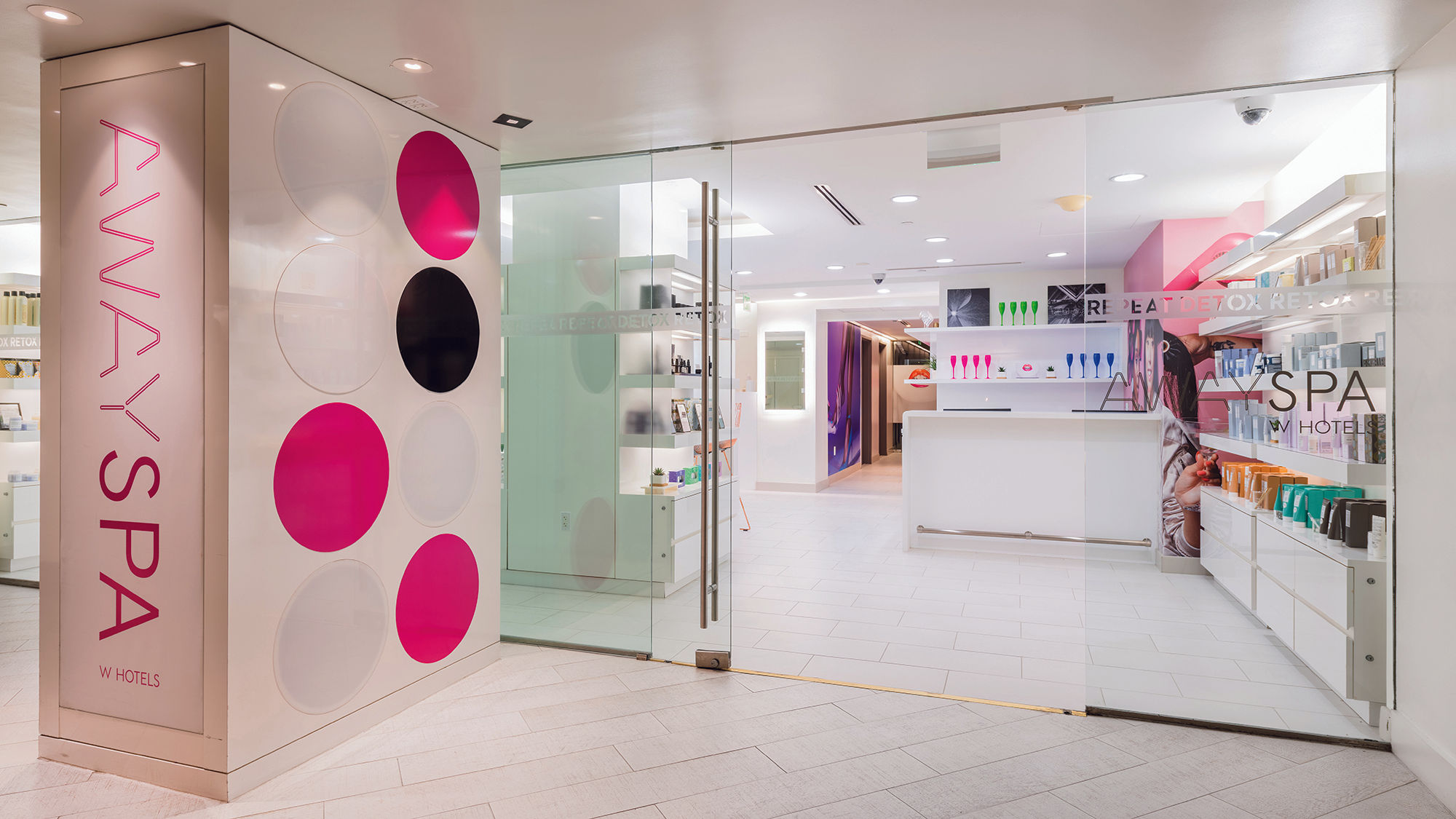 The Away Spa at the W Fort Lauderdale is the first to offer full-service beauty and body treatments.
