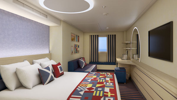 The roomier Family Harbor accommodations will be located near Camp Ocean and have access to the Family Harbor Lounge. The roomier Family Harbor accommodations will be located near Camp Ocean and have access to the Family Harbor Lounge.