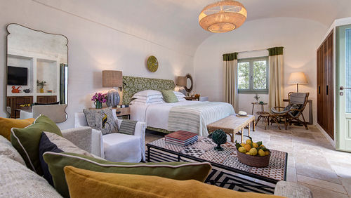 A room at the Masseria Torre Maizza. A room at the Masseria Torre Maizza.