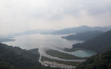 Sun Moon Lake, about an hour east of the city of Taichung, is a popular weekend getaway for Taiwan's citizens and others.