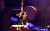 A member of the Ten Drum troupe during a performance at the Ten Drum Cultural Village. The former sugar mill was repurposed into a performance venue and amusement park in 2005.