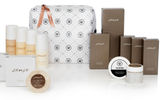 From William Roam comes a 15-piece Sense Cosmetics Travel collection of hair- and body-care products featuring Tamarack Larch Tree Extract from Minnesota. There are no parabens, phthalates or synthetic fragrances in the moisturizers, vegetable-based soaps and other toiletries, which come in a ditty bag and include shampoo, conditioner, shower gel, body lotion, aloe soap, a dental kit and bath salts.