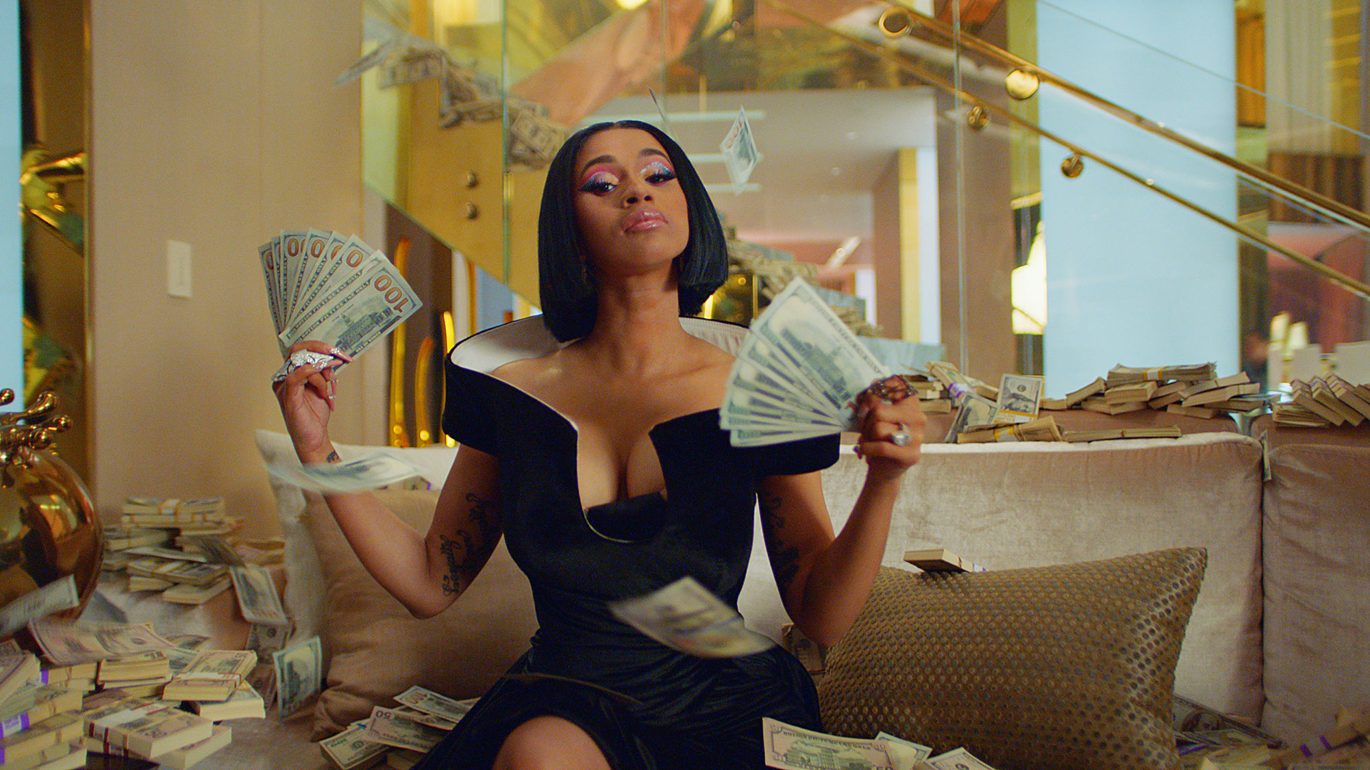 Cardi B is one of the pop culture icons in the Palms Casino Resort's new ad.
