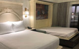 Deluxe studios at Disney's Riviera Resort can be connected to a one-bedroom villa to create a two-bedroom configuration.