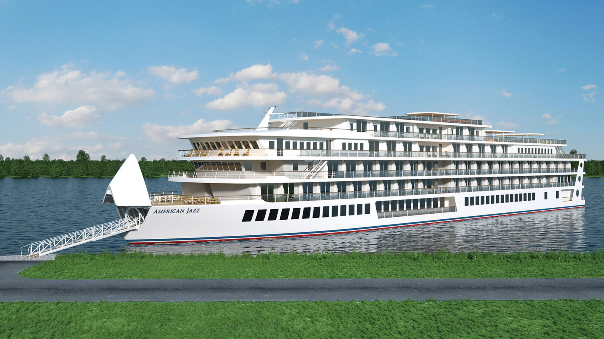 American Cruise Lines to name third modern river ship American Jazz