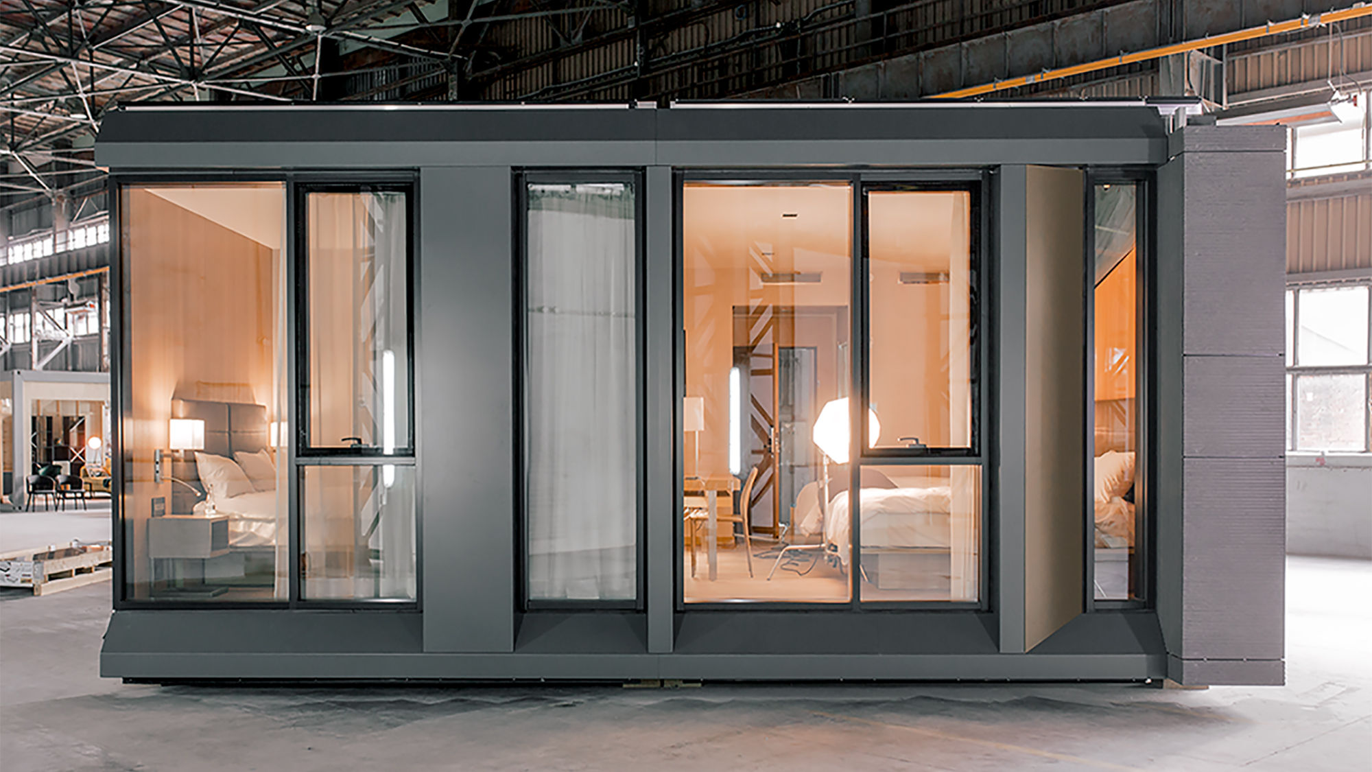 The AC Hotel New York NoMad's prefabricated modules will contain a fully outfitted guestroom.