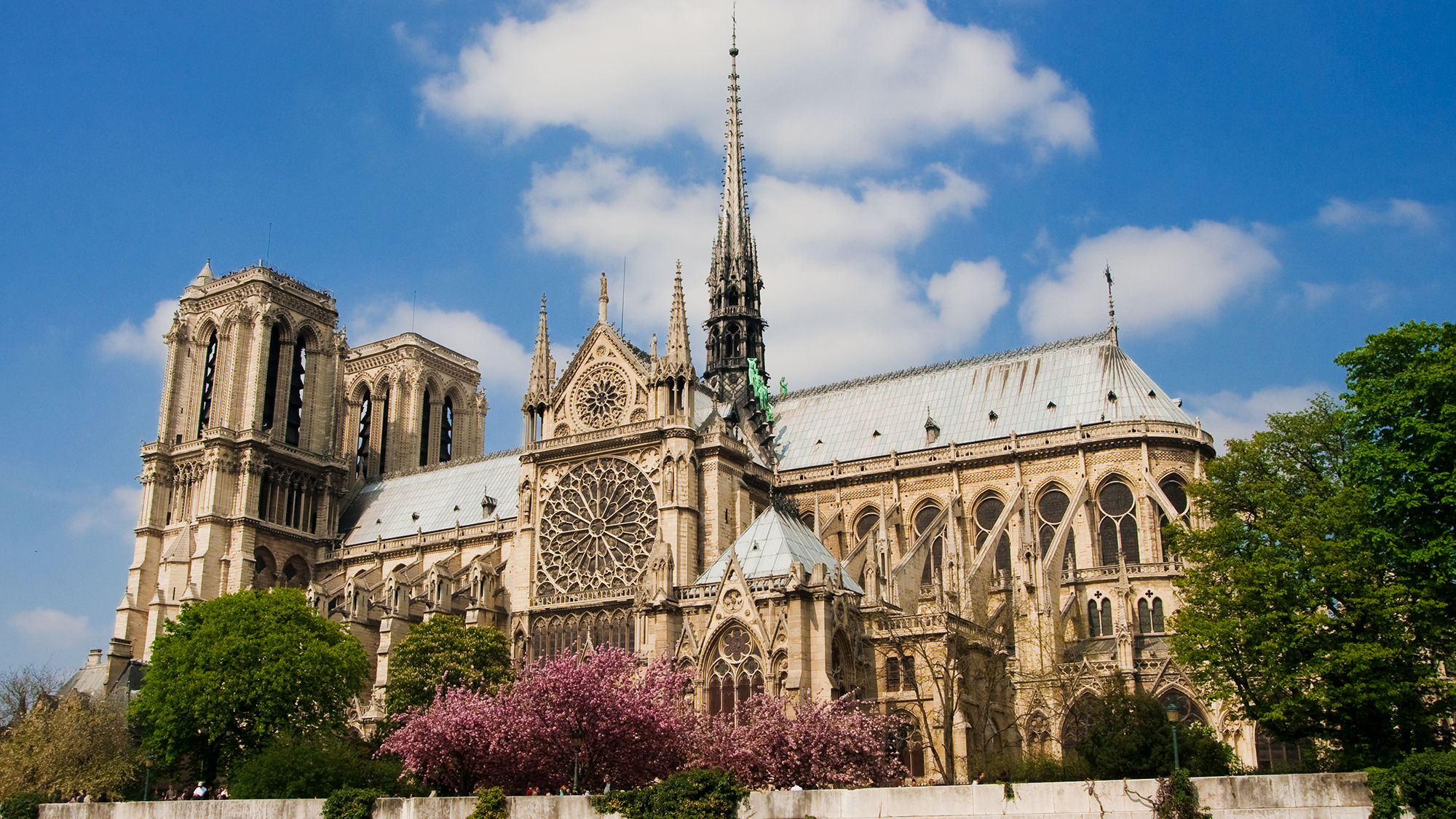 Notre Dame cathedral, before the fire.