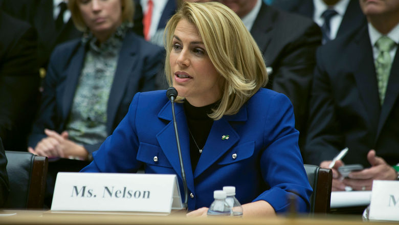 Association of Flight Attendant-CWA president Sara Nelson said it's "less than reassuring" that new guidelines align with policies pushed recently by corporate America.