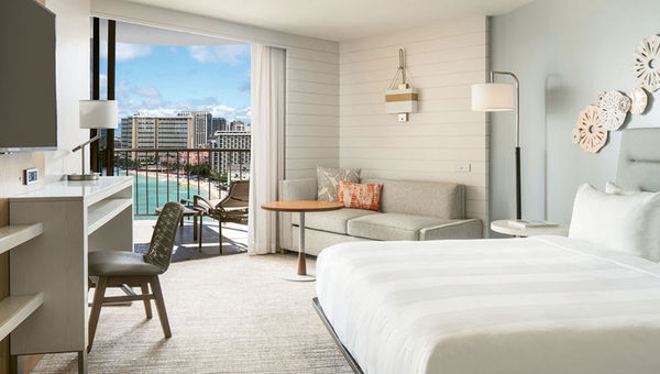 The 655 guestrooms in the resort’s Kealohilani Tower are being redone. The 655 guestrooms in the resort’s Kealohilani Tower are being redone.